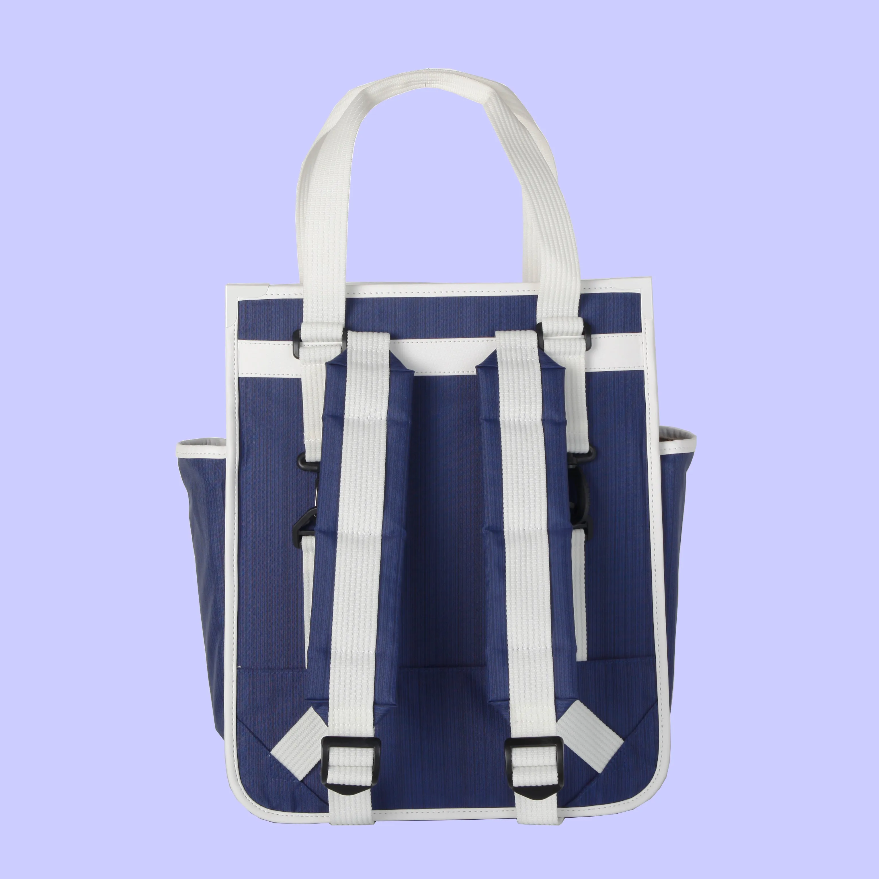 3 in 1 Market Shopper, Backpack and Pannier bag Maroon