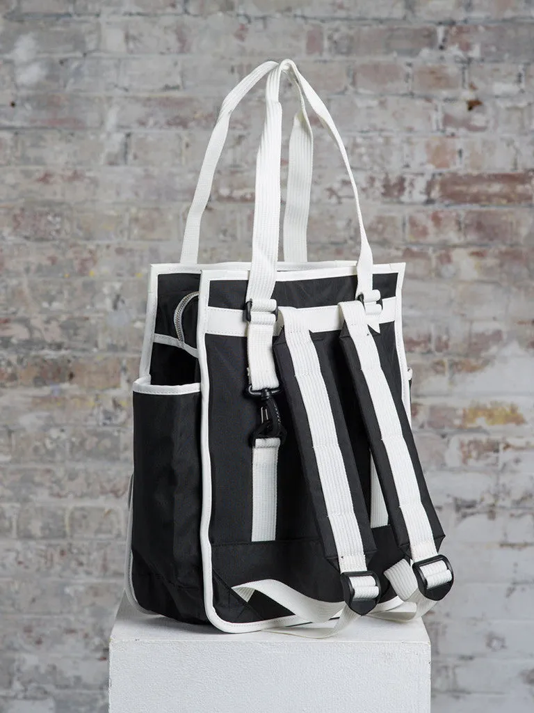 3 in 1 Market Shopper, Backpack and Pannier bag Maroon