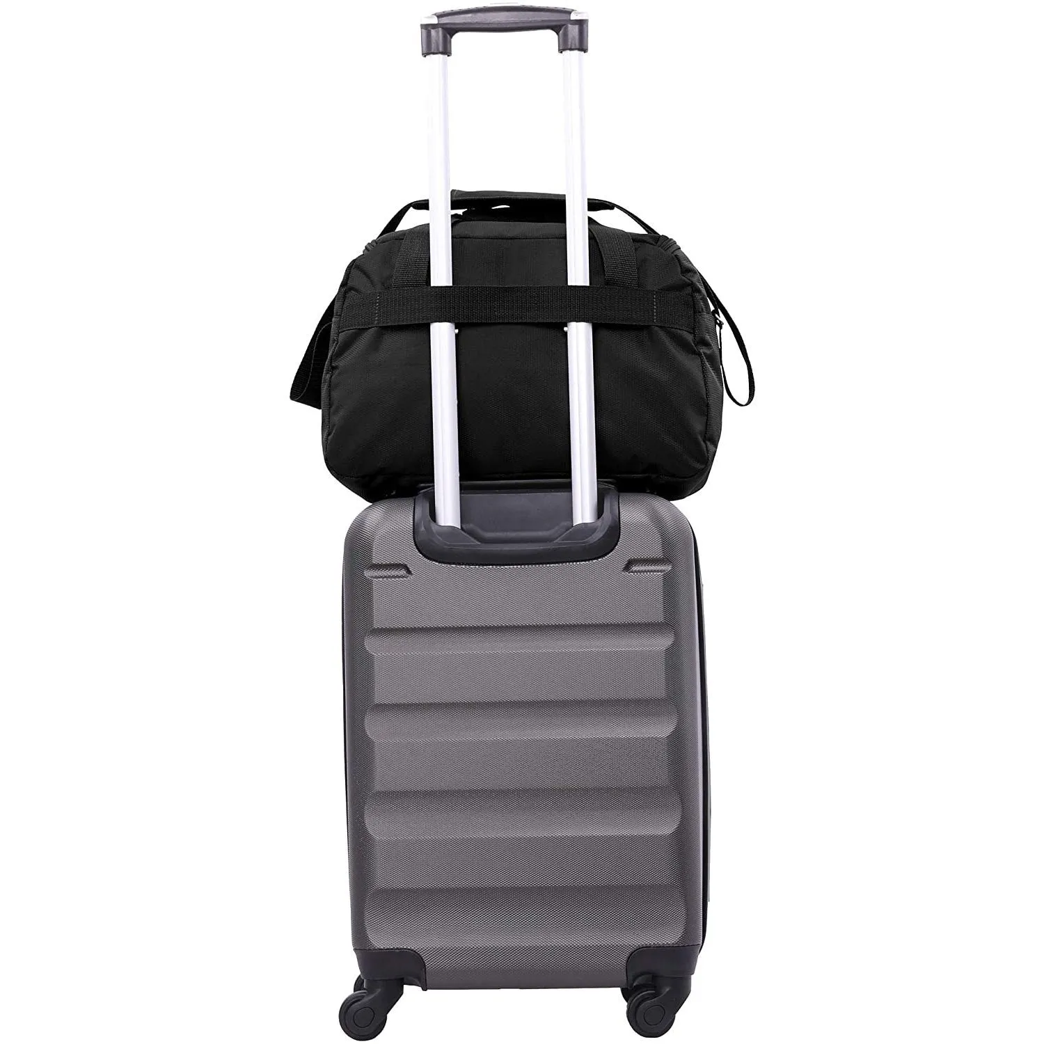 Aerolite (40x20x25cm) New and Improved 2024 Ryanair Maximum Size Holdall Cabin Luggage Under Seat Flight Bag