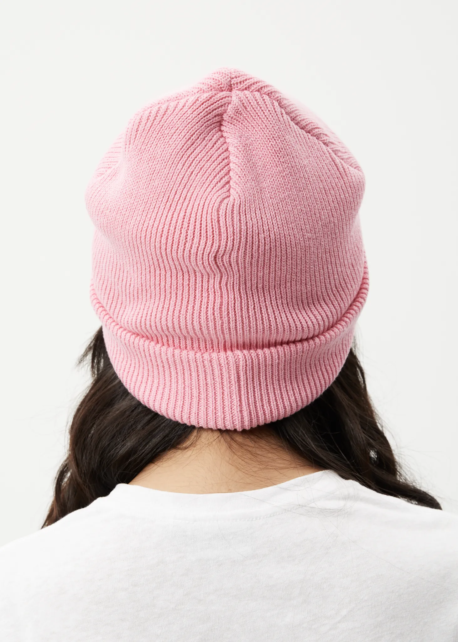 AFENDS HOMELY - RECYCLED KNIT BEANIE - PINK