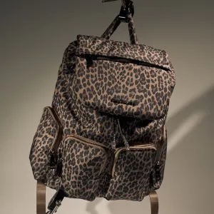 Alto Changing Backpack (Brown Tonal Leopard)
