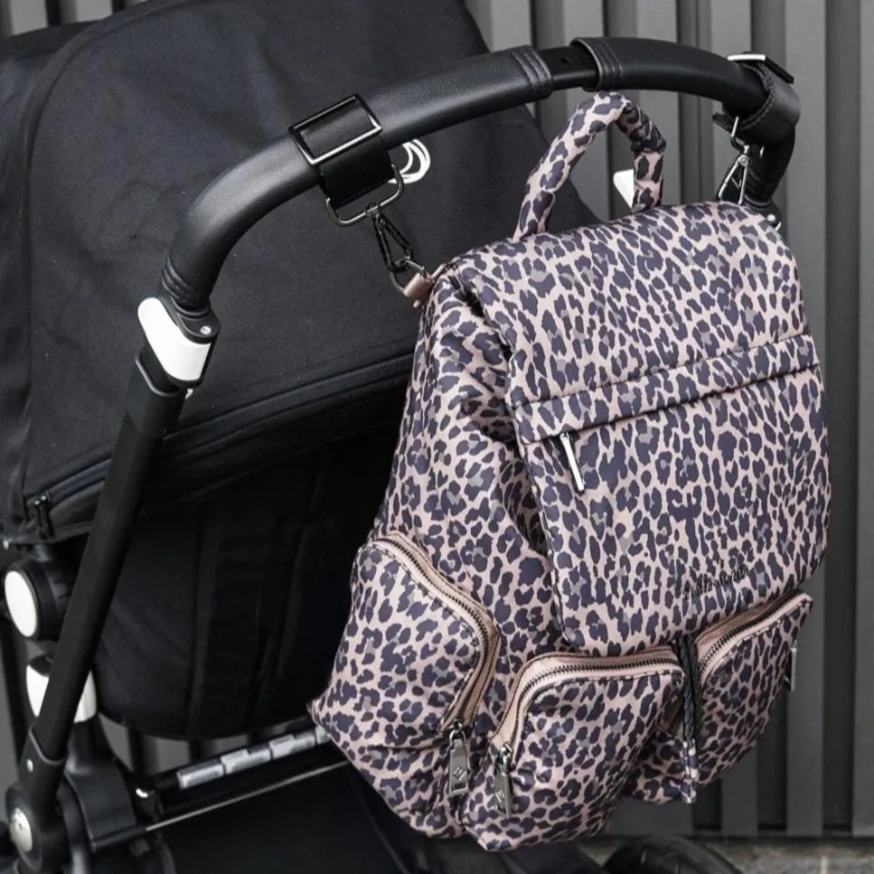 Alto Changing Backpack (Brown Tonal Leopard)
