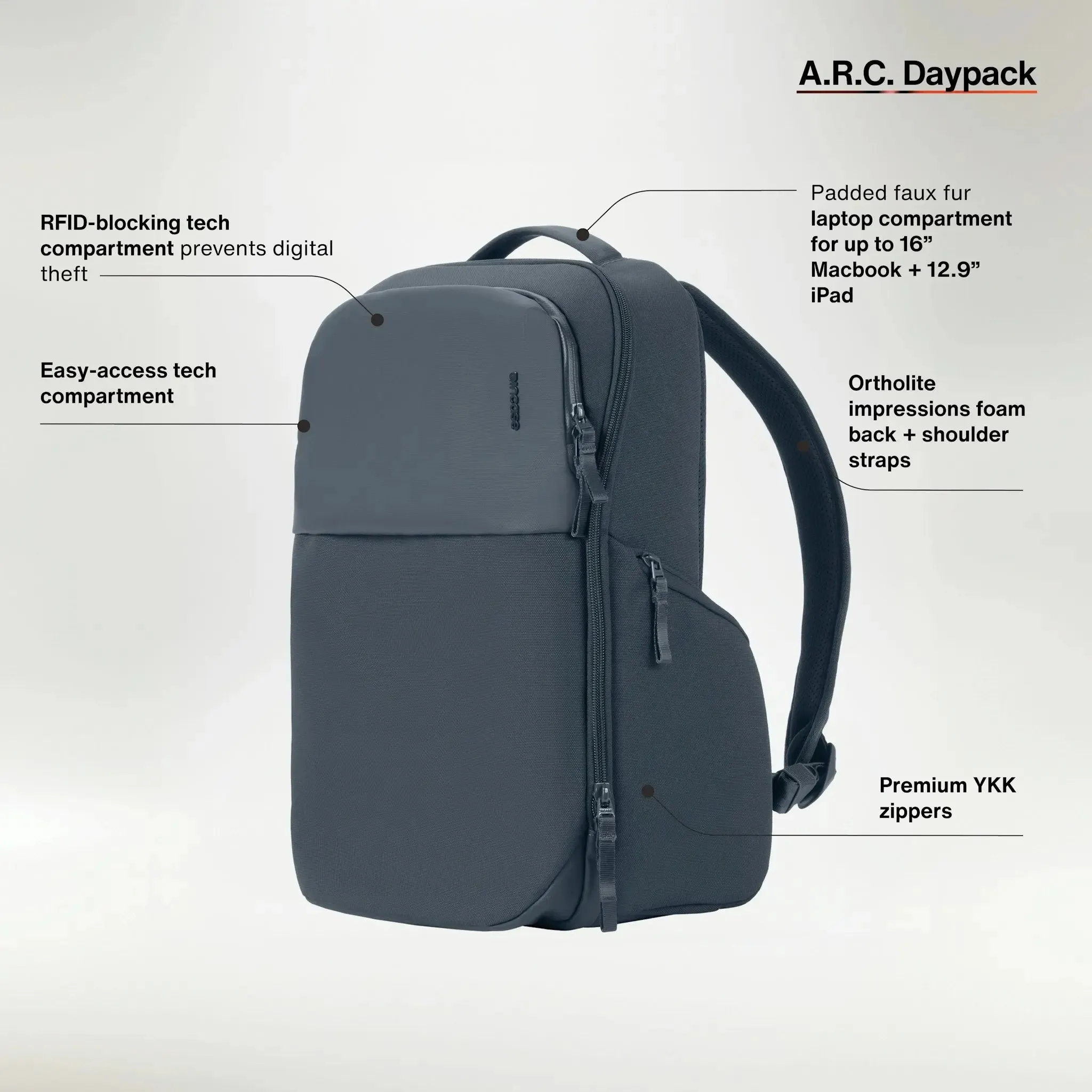 A.R.C. Daypack With ReSpun 100% Recycled Polyester 24L