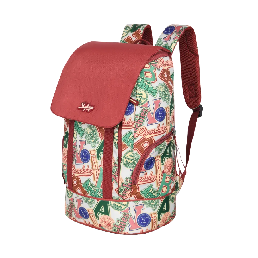 Archies College Backpack 01 (E) Red