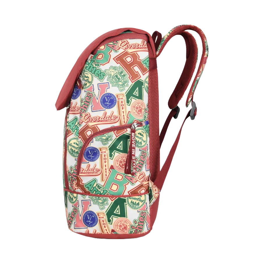 Archies College Backpack 01 (E) Red