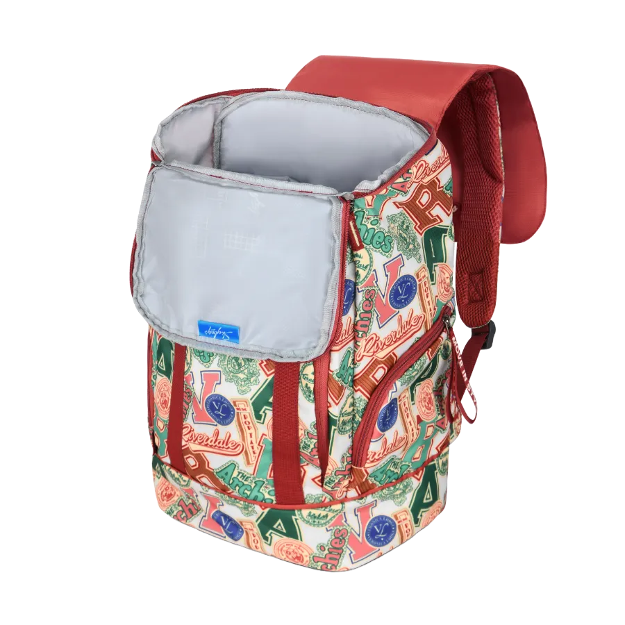 Archies College Backpack 01 (E) Red