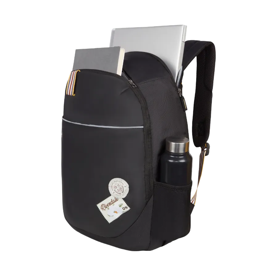 Archies Laptop Backpack 01 (E) Black