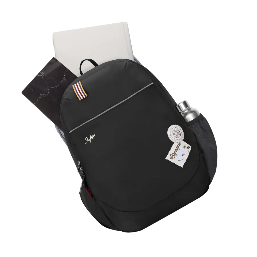 Archies Laptop Backpack 01 (E) Black