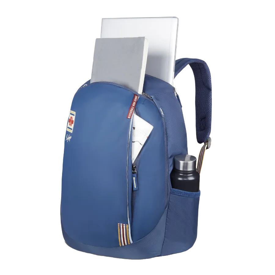 Archies Laptop Backpack 02 (E) Blue