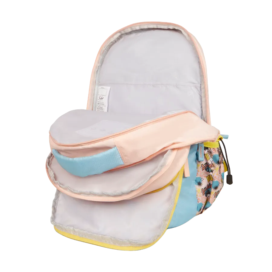 Archies School Backpack 01 (E) Light Blue