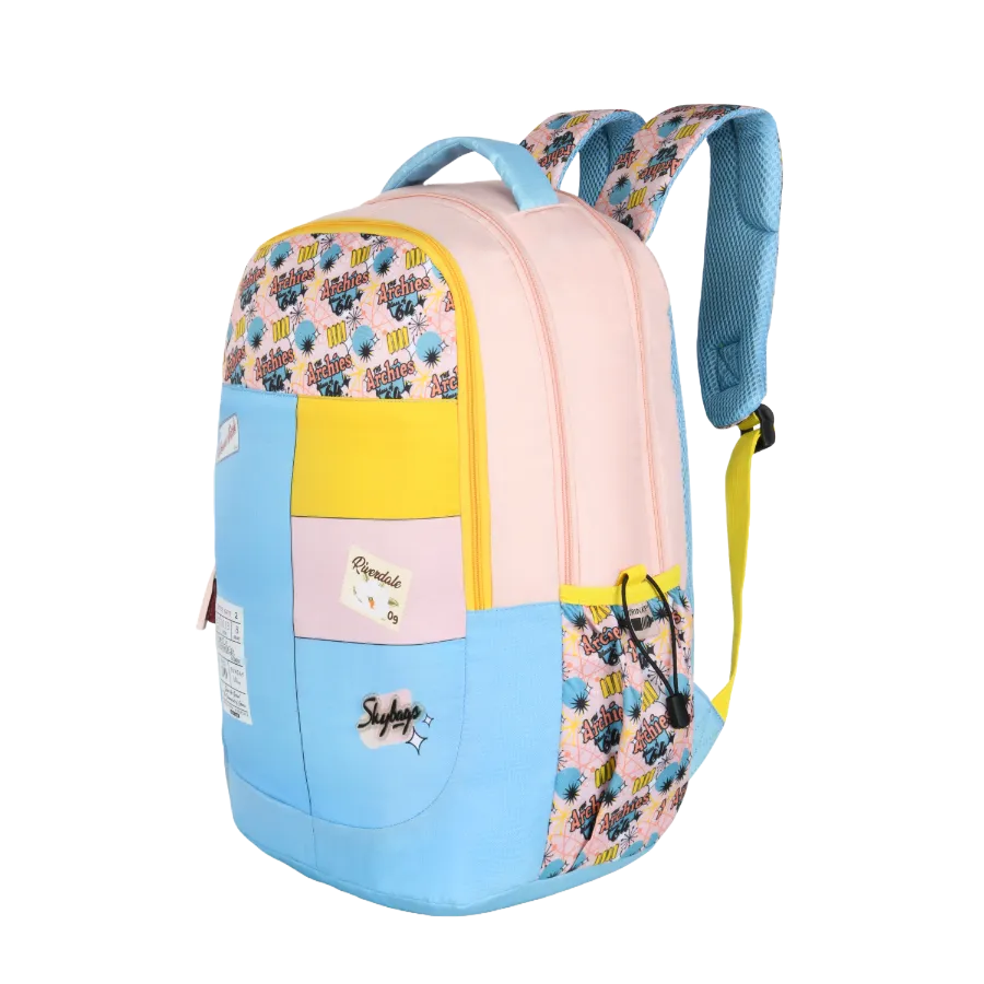 Archies School Backpack 01 (E) Light Blue