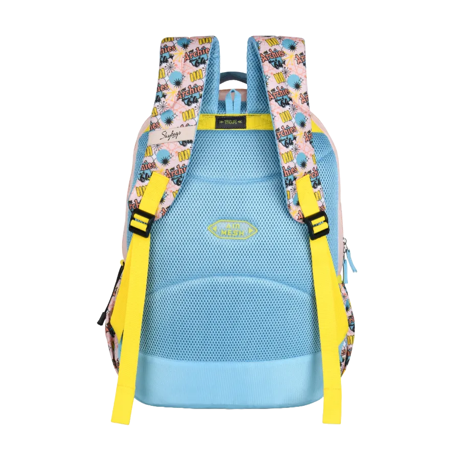 Archies School Backpack 01 (E) Light Blue