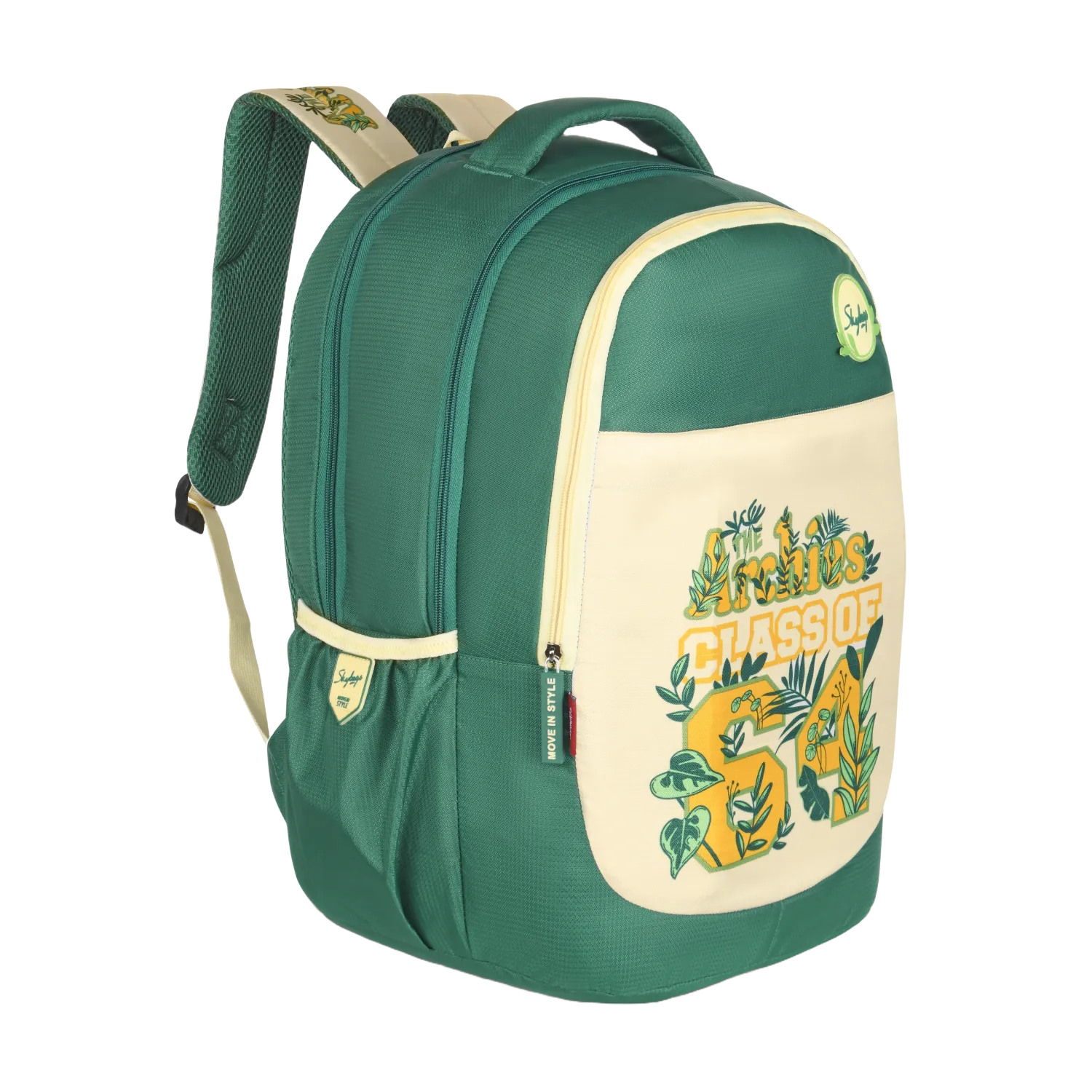 Archies School Backpack 02 (E) Olive