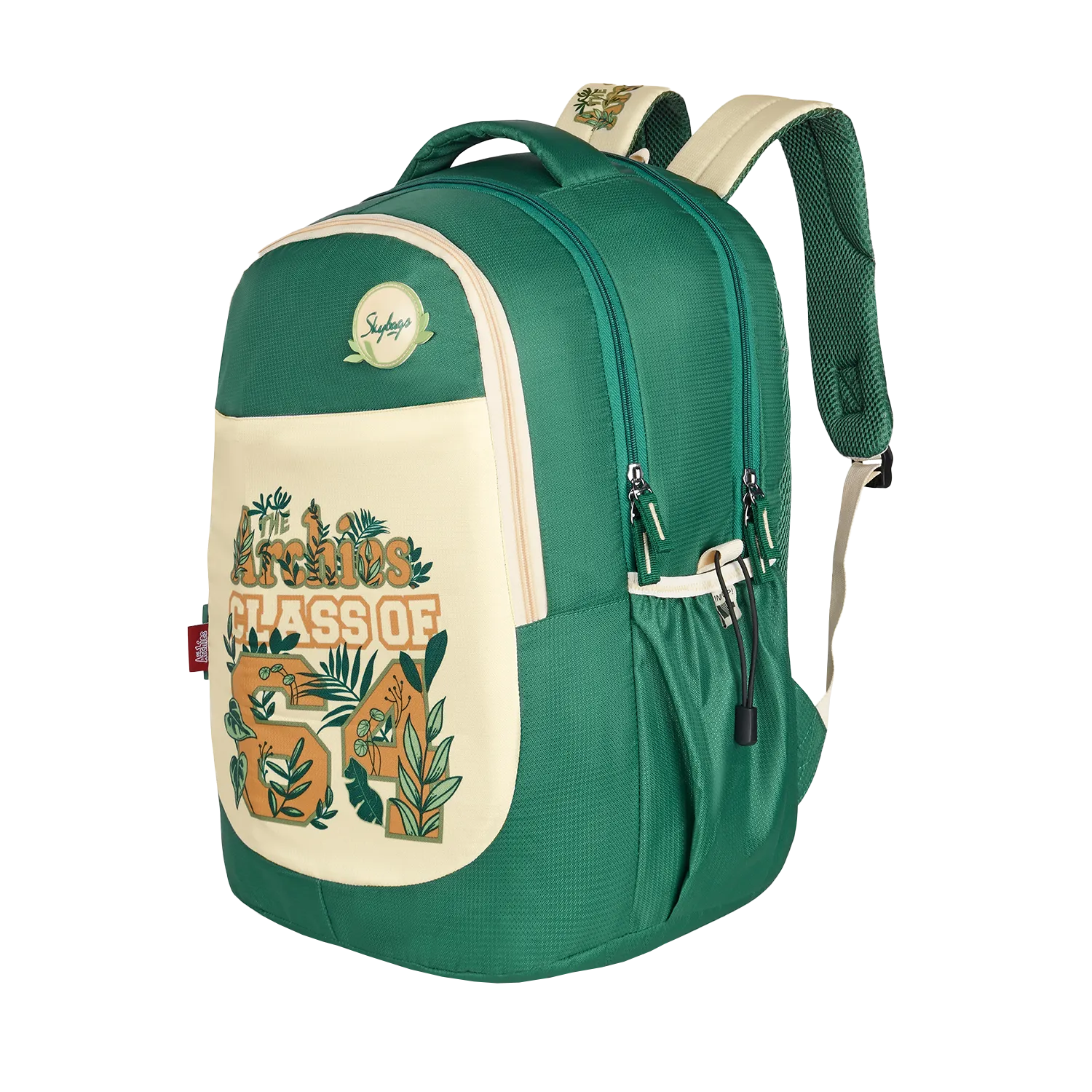 Archies School Backpack 02 (E) Olive