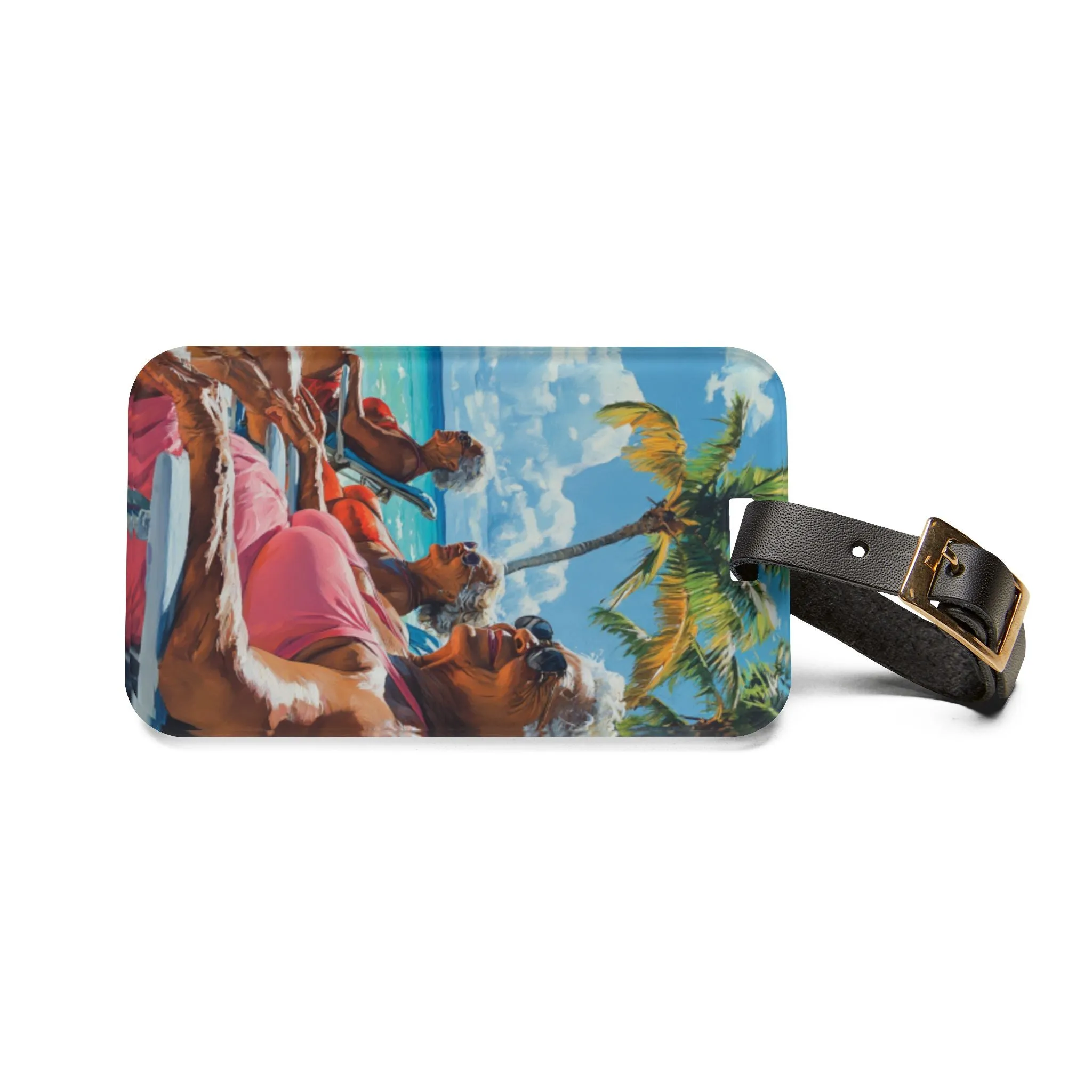 Art Voyage Sisters That Travel Luggage Tag Collection