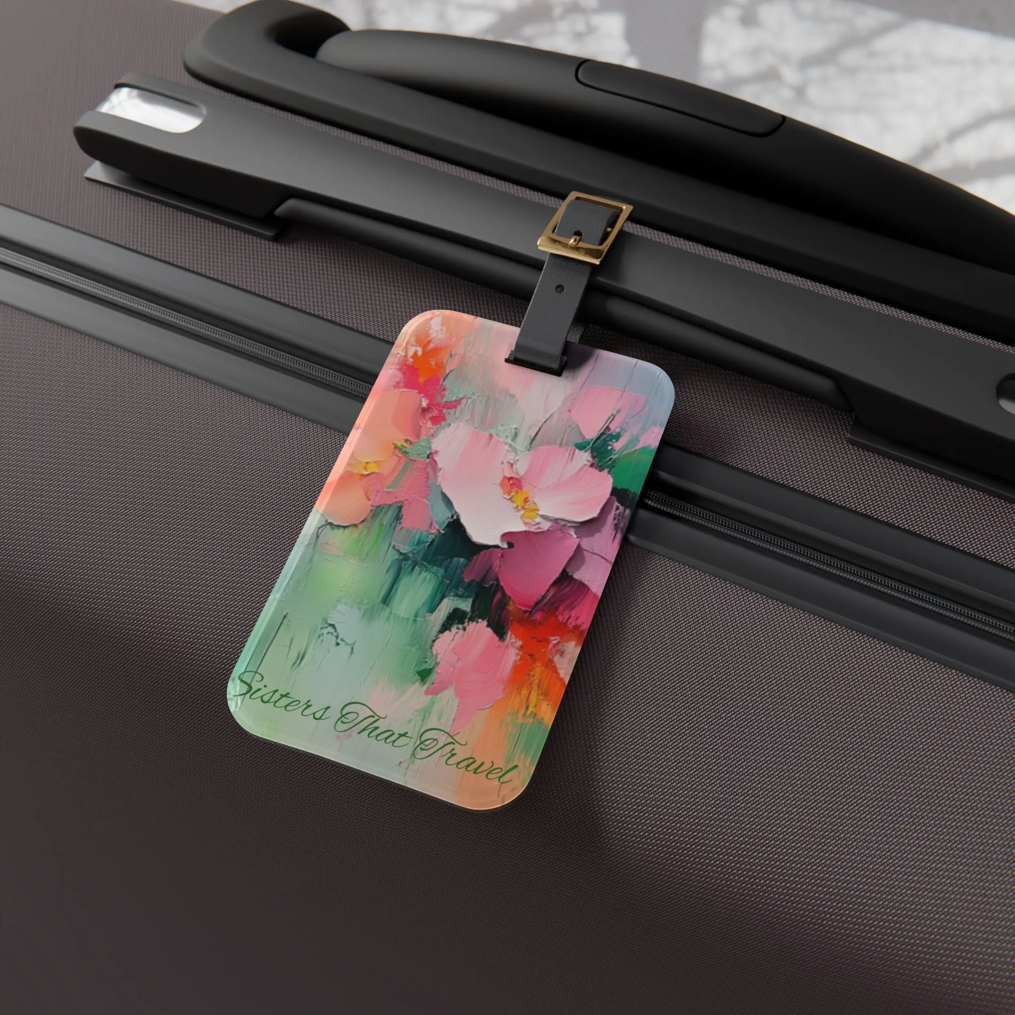 Art Voyage Sisters That Travel Luggage Tag Collection