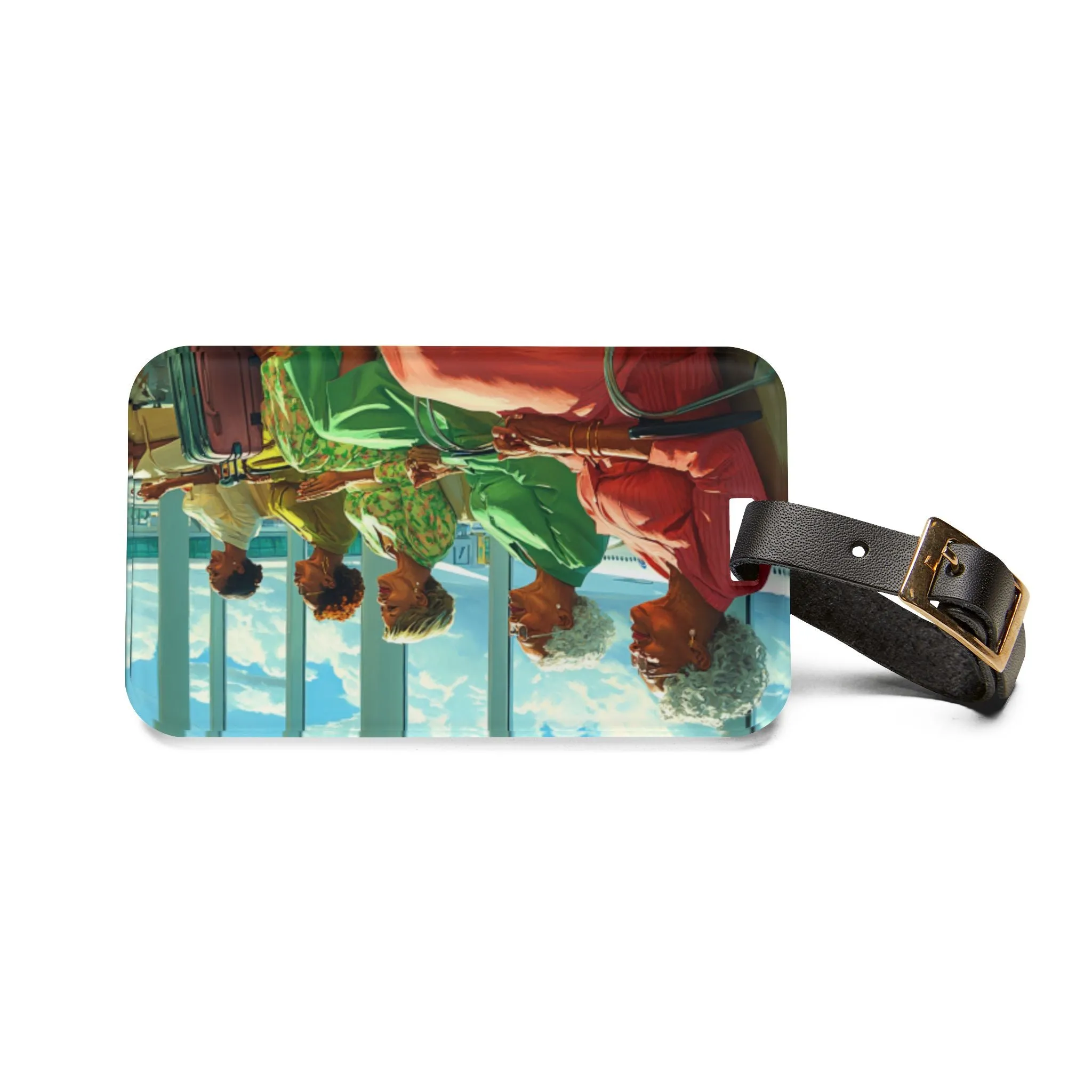 Art Voyage Sisters That Travel Luggage Tag Collection