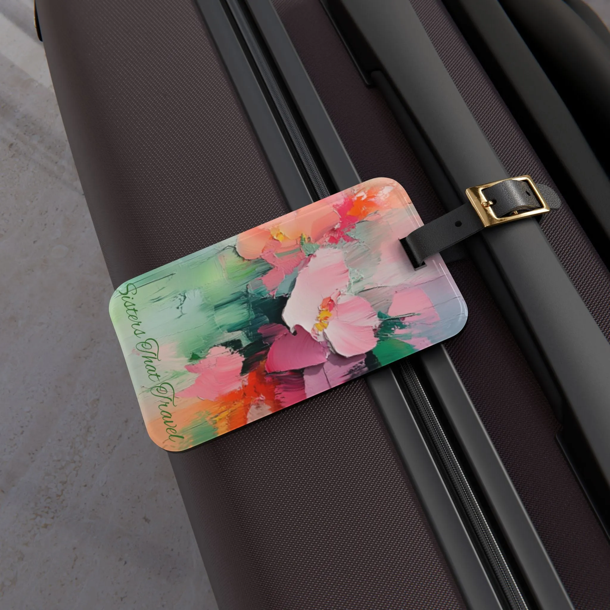 Art Voyage Sisters That Travel Luggage Tag Collection