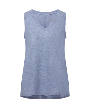 Asha V-Neck Tank Top - Seaport Blue