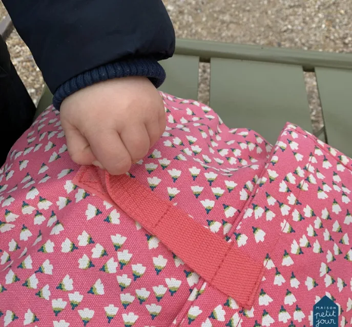 Backpack Messenger Flowers