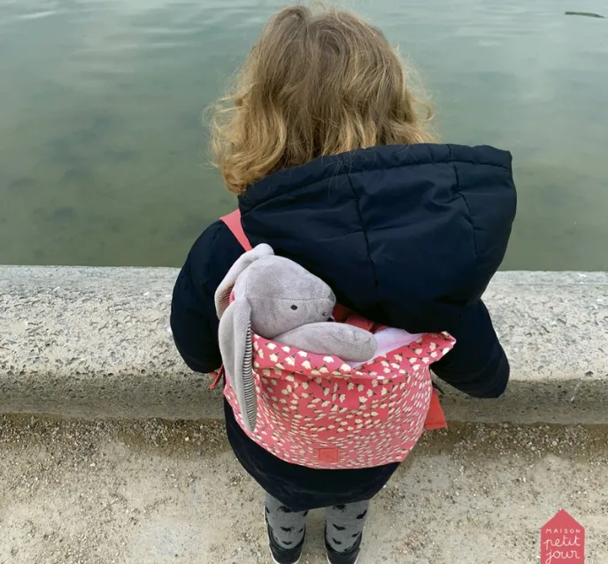 Backpack Messenger Flowers