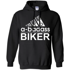 Badass Biker Pullover Hoodie