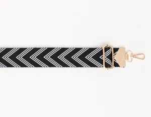 BAG STRAPS - ARROWS BLACK