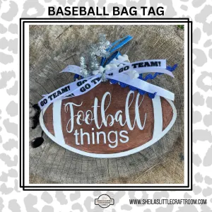 BAG TAGS - SMALL RIBBON