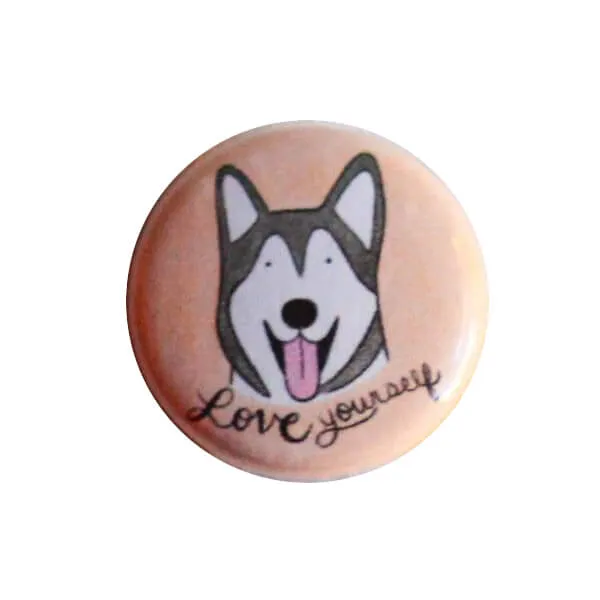 Beth Spencer Love Yourself Pin