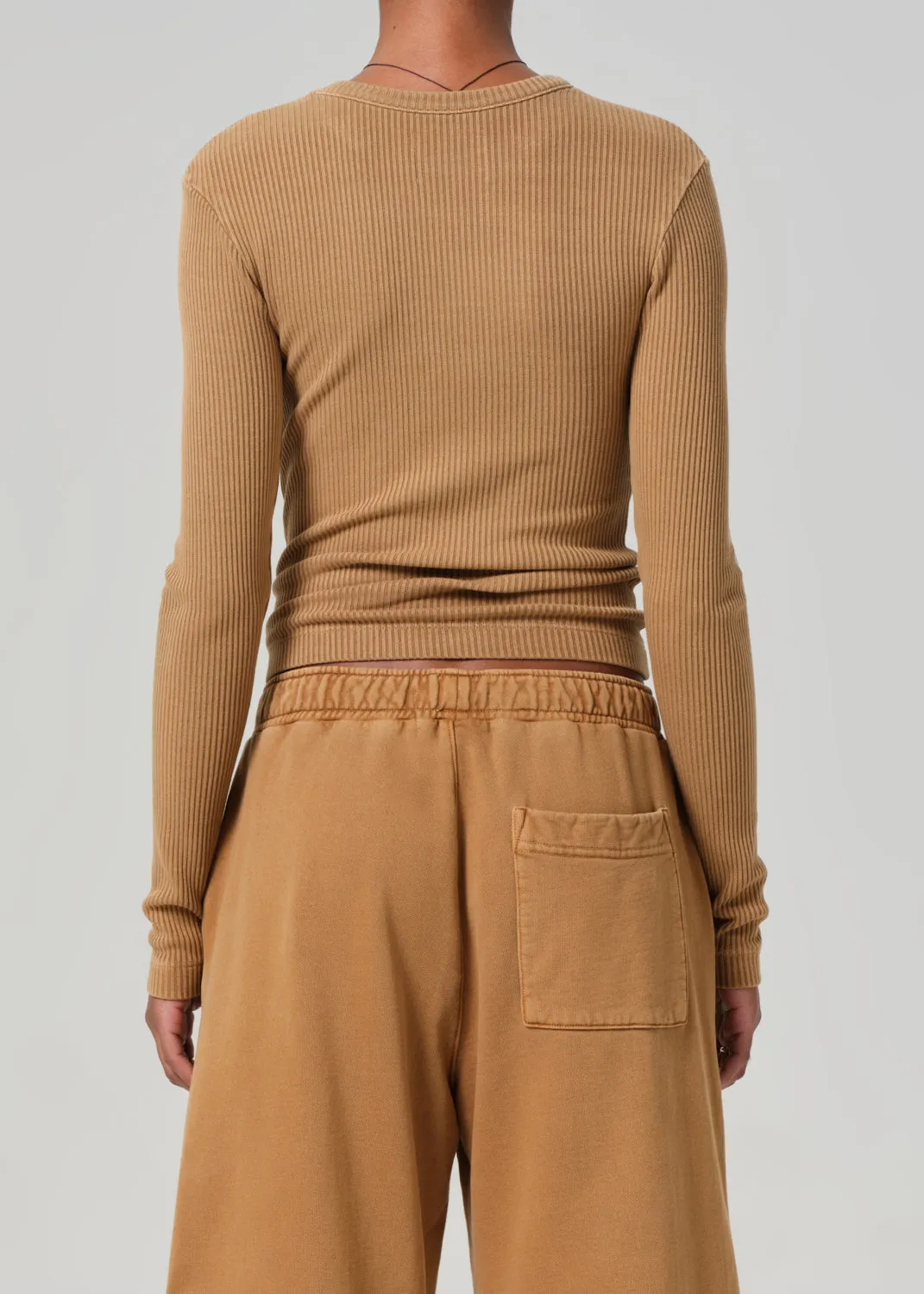 Bina Crewneck in Brown