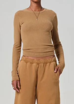 Bina Crewneck in Brown