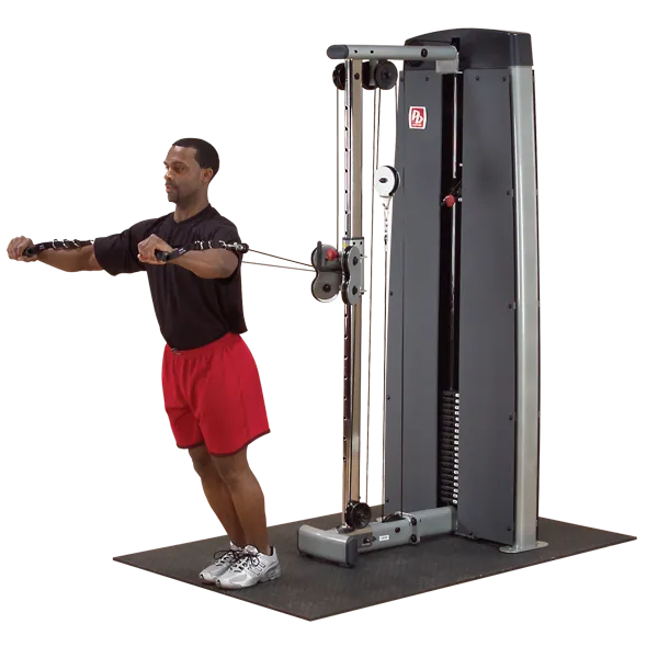 BODY SOLID PRO DUAL CABLE COLUMN MACHINE - DPCC-SF