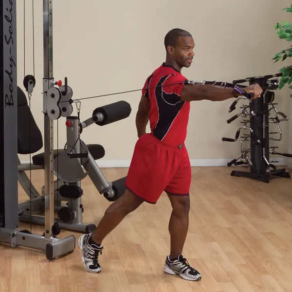 BODY SOLID PRO DUAL CABLE COLUMN MACHINE - DPCC-SF
