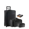 Briggs & Riley Baseline 4-Pc Set- C/O Spinner, C/O Duffel, Toiletry Kit, Portmantos Tracking Device