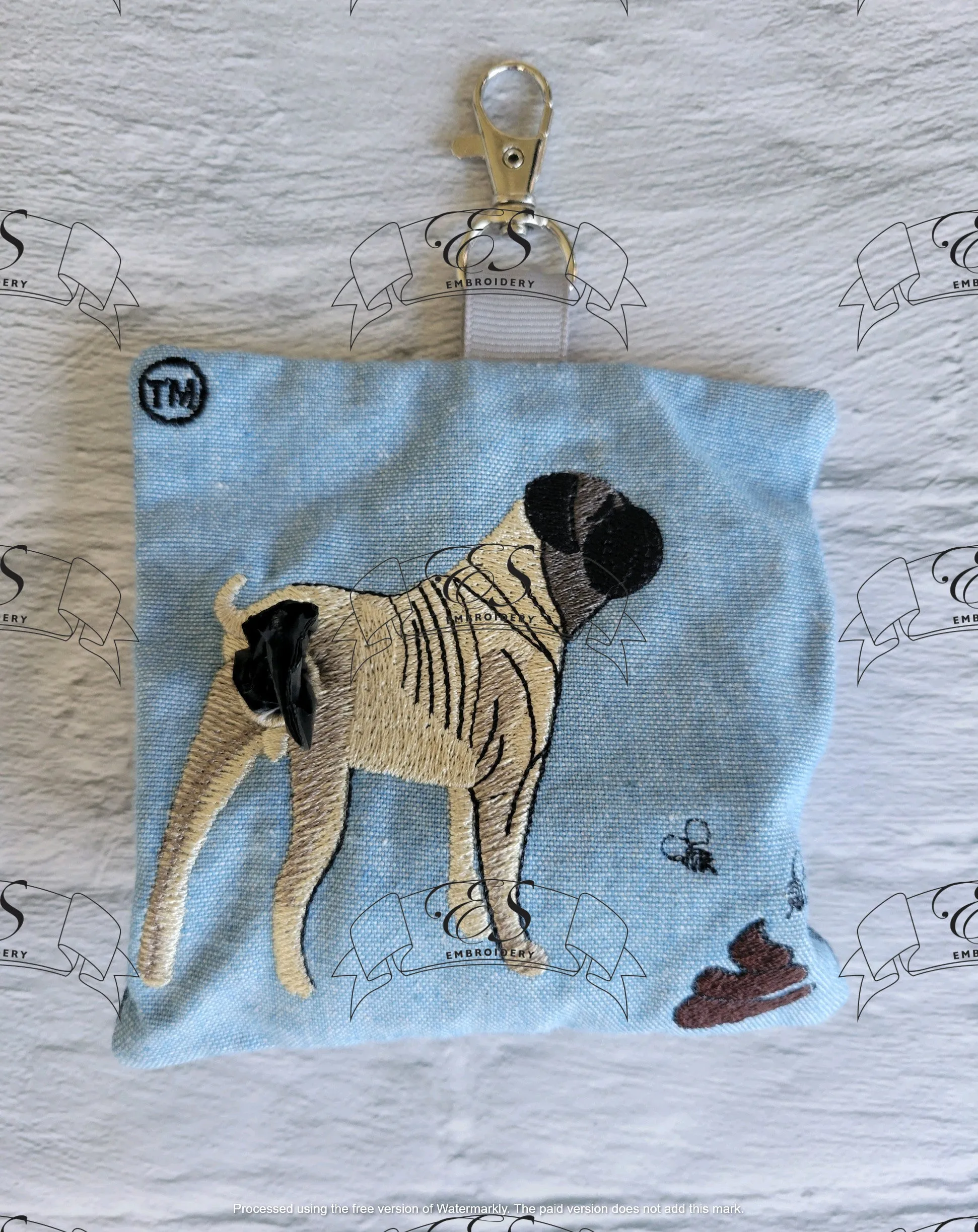 Bullmastiff Waste Bag Holder