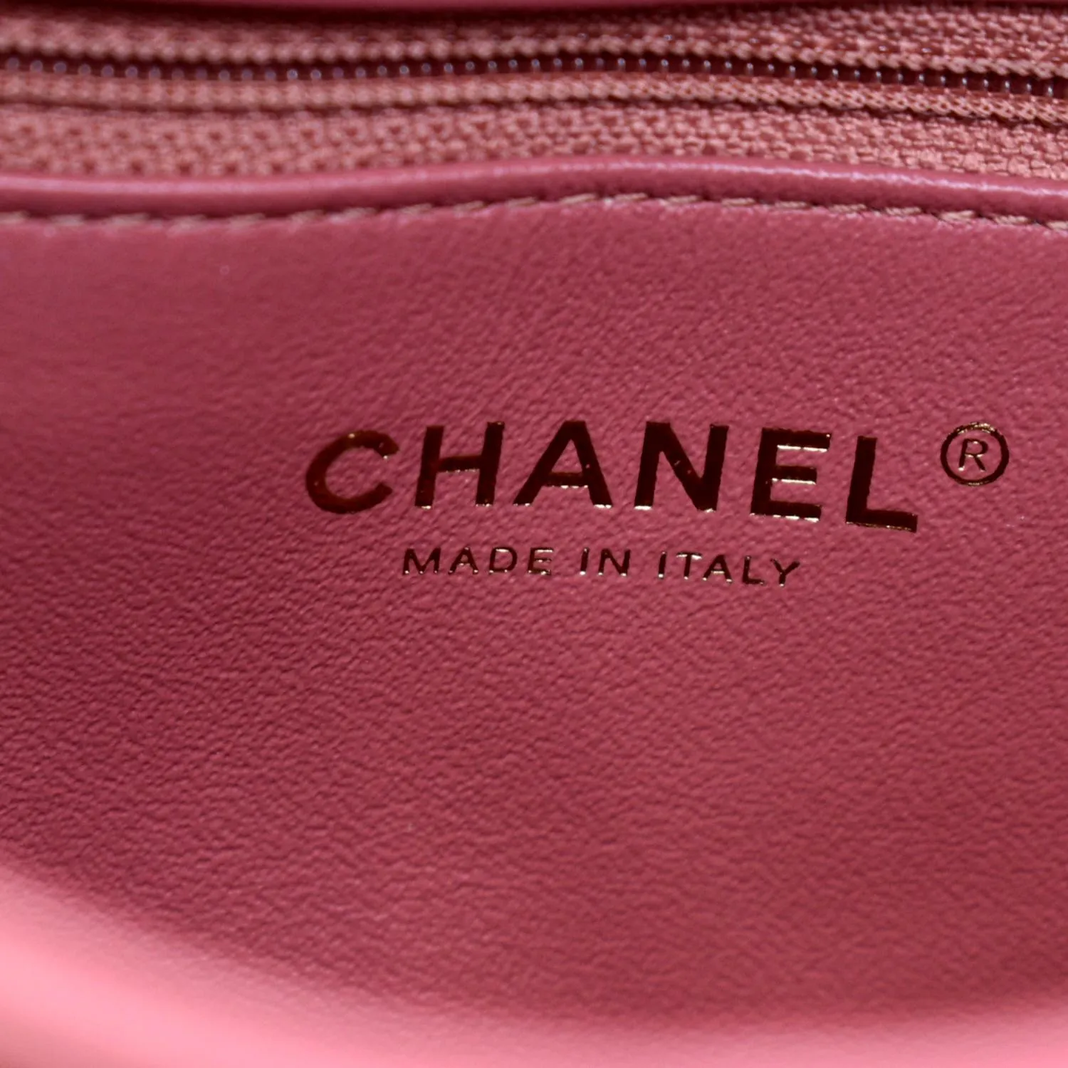 CHANEL Trendy CC Chevron Top Handle Flap Shoulder Bag Light Pink