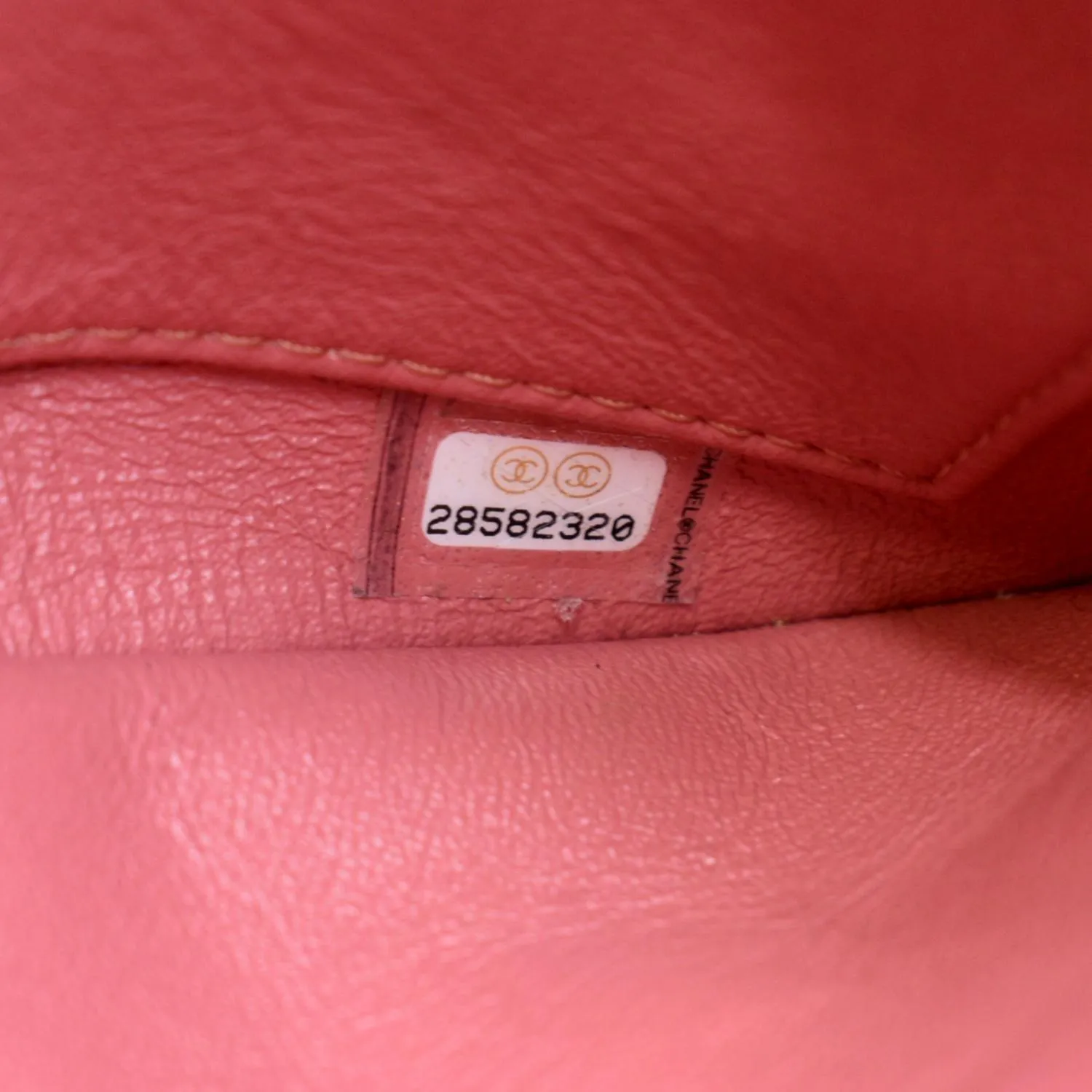 CHANEL Trendy CC Chevron Top Handle Flap Shoulder Bag Light Pink