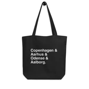 Cities Of Denmark Eco Tote Bag