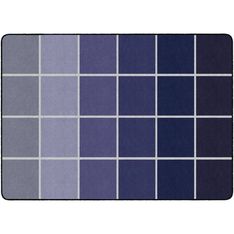 City Skyline Classroom Seating Rug