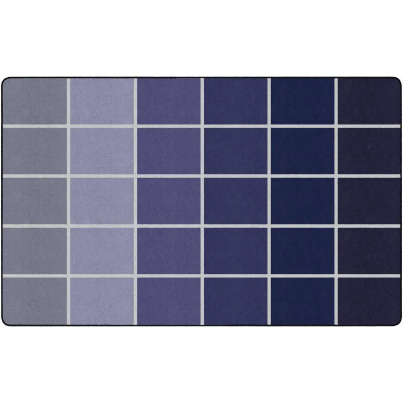 City Skyline Classroom Seating Rug
