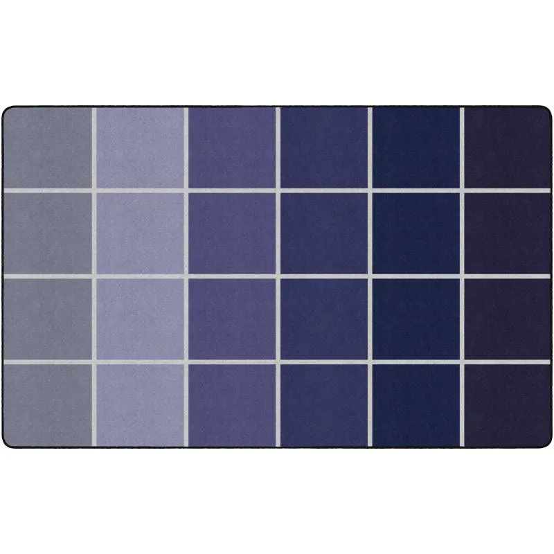 City Skyline Classroom Seating Rug