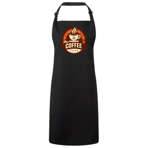 coffeeshop Sustainable Unisex Bib Apron