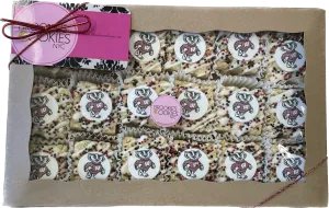 College Logo Mini Rice Krispy Treats
