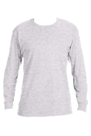 Colorful Love Chenille Patch Unisex Dri-Power Long-Sleeve 50/50 Tee