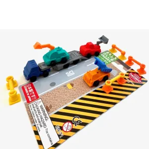 Construction Erasers Set, Finely Detailed Japanese “Puzzles”, Ages 5 