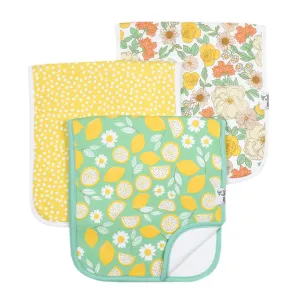 Copper Pearl - Burp Cloth (3 pack) - Lemon