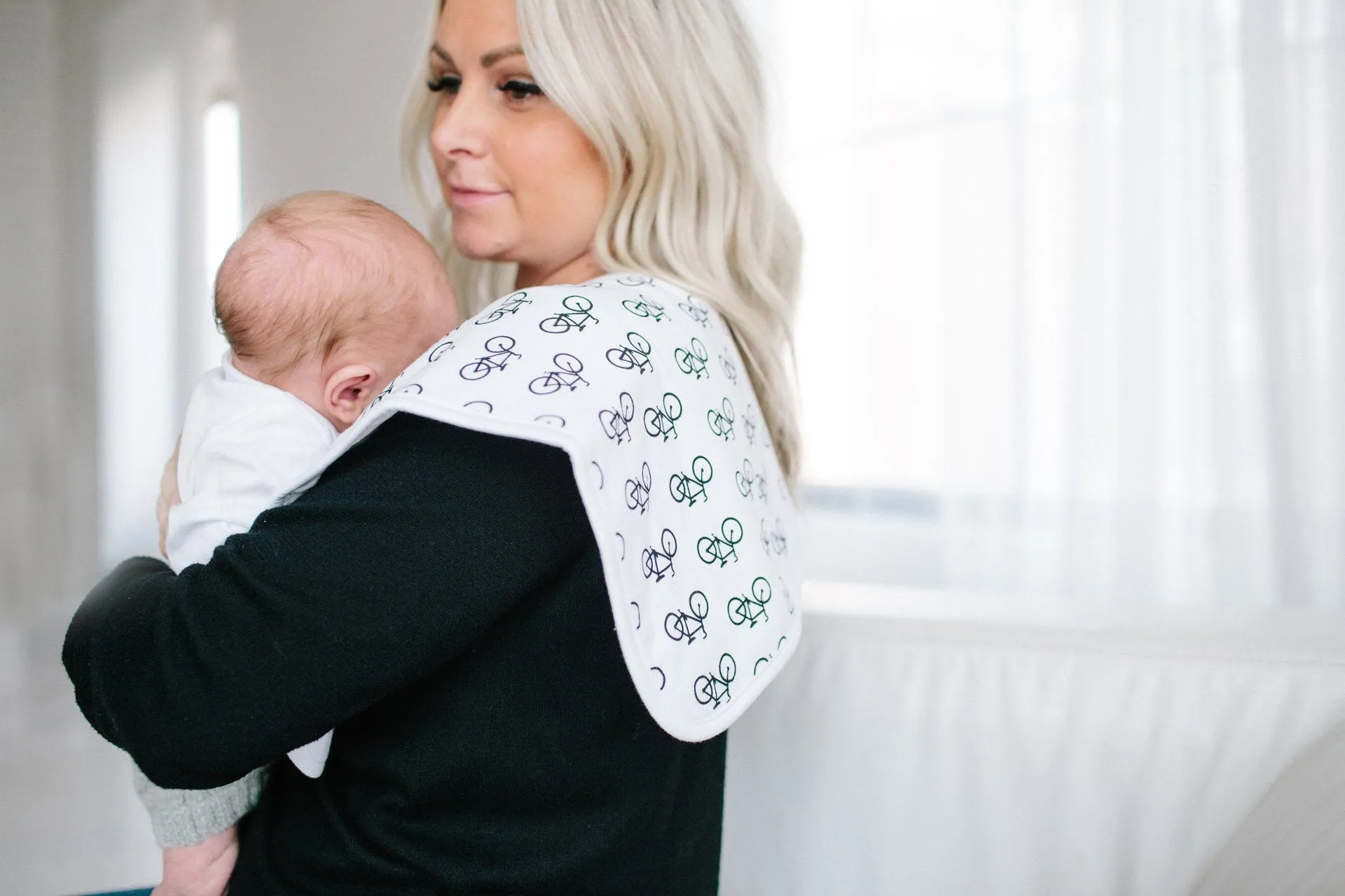 Copper Pearl Cruise Premium Burp Cloth Set