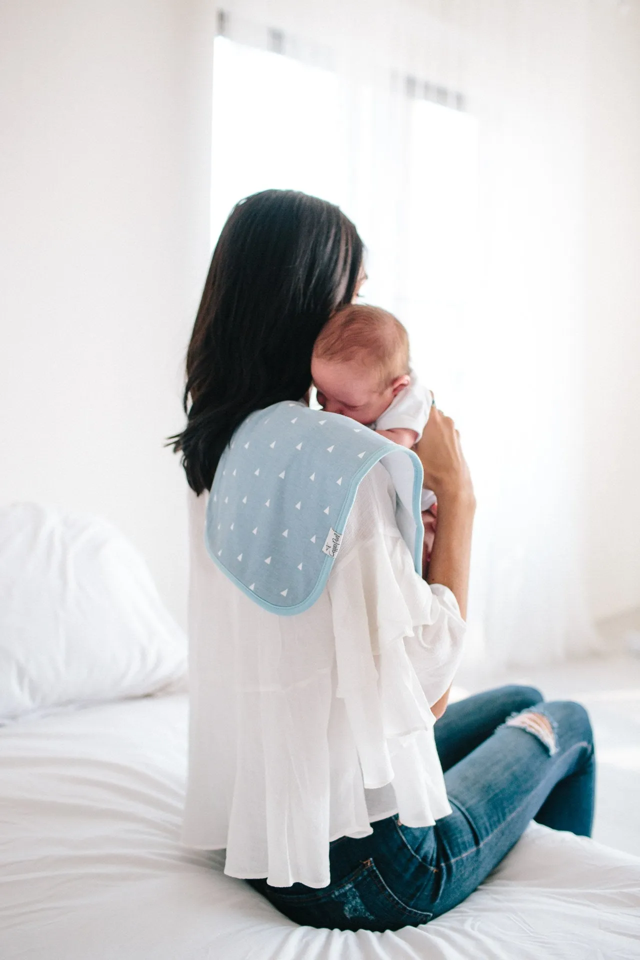 Copper Pearl Cruise Premium Burp Cloth Set