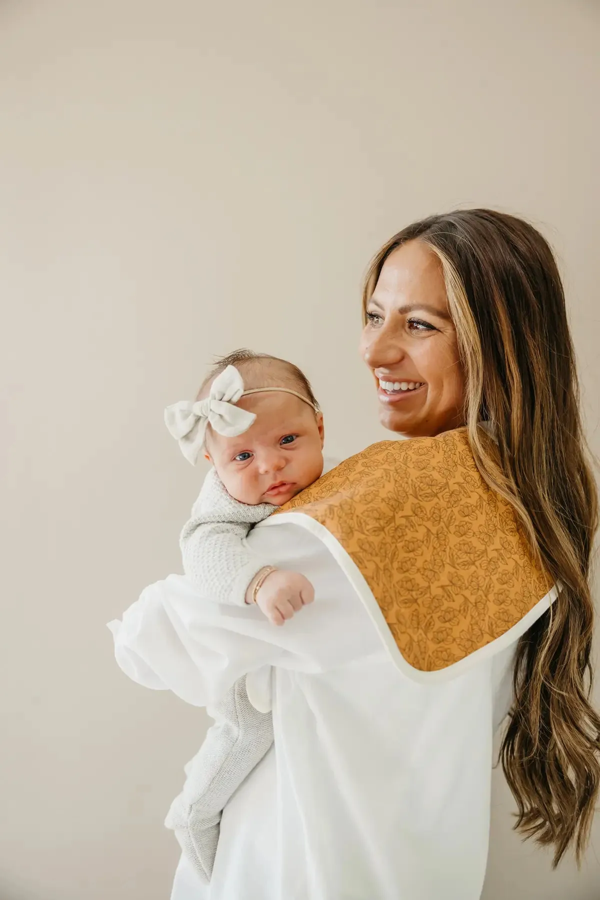 Copper Pearl Eden Premium Burp Cloth Set