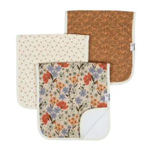 Copper Pearl Eden Premium Burp Cloth Set